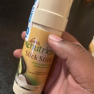 Hair Product Similar To Edge Control. Leaves Your Hair Slick & Smells Good.